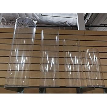 Amazon Com Rackcrafts Com Cylinder Circle Pillar Tower Acrylic