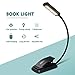 LED Book/Reading Light Clip On OMERIL - USB Rechargeable Eye Care Lamp-Up to 20 Hours, 3 Modes with 6 LED, Lightweight - Reading in Bed Travel Best Gift for Kids