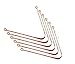 Wonder Care - 100% Copper Tongue Scrapper/cleanner Ayurvedic Antibacterial for Optimal Oral Hygiene (6 Pieces)