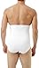 Underworks Zip-N-Trim Support Brief Girdle for Men with 8-inch Powerband - for Tummy Trimming, Shaping, Mid-Section Hernia