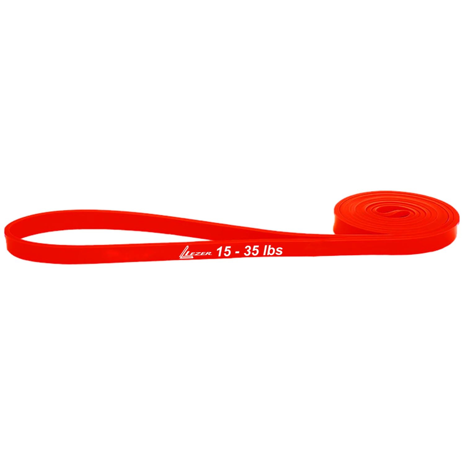 Photo 1 of LEZER Resistance Band, Pull Up Bands, Exercise Bands, Workout Bands, Elastic Bands, Home Gym Fitness, Stretching, Physical Therapy, Training, Yoga, with Instruction, 15-35 lbs, Red