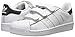 adidas Originals Superstar CF C Shoe (Little Kid),White/White/Black,2 M US Little Kid