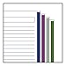 Miquelrius Spiral Notebook, 4 Subjects, College Ruled, 120 Sheets/240 Pages, A5 6.5” x 8”, Tartan (Green)