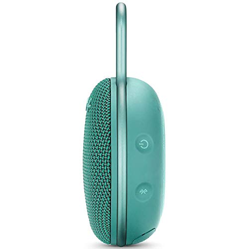 JBL-CLIP-3-Waterproof-Portable-Bluetooth-Speaker-Teal