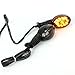 Iglobalbuy Front Rear LED Turn Signals Blinker Indicator Amber Kawasaki NINJA 250R 08-12