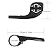 Garmin Egde Out Front Bike Computer Mount for Garmin Edge 820 810 800 520 510 500 200 25 Touring and Touring Plus compatible with 31.8mm 25.4mm HandleBarthumb 4