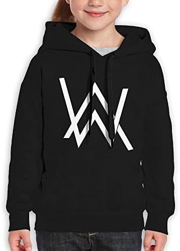 HDKSHX Youths Alan Walker Logo Stylish Hooded Sweatshirt,Unisex Personality Hoodie