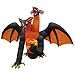 Gemmy Inflatable Indoor/Outdoor Holiday Decoration 11 ft. Animated Projection 2-Headed Dragon (RRY)