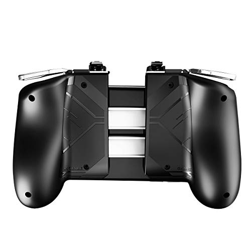 Newseego Mobile Game Controllers,[Upgrade Version] Sensitive Shoot Aim Multiple Color Combinations Gaming Grip with Gaming Trigger for Knives Out/Rules of Survival for Android & iOS-Black+White - Thumbnail 6