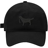 LexiuYibai Mens Baseball Caps Black Labrador Lab Dog Embroidered Washed Cotton Adjustable Dad Hat