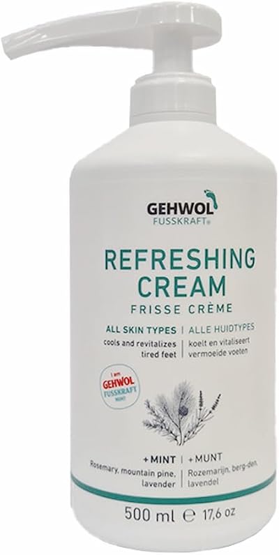 Gehwol Fusskraft Foot 500Ml Natural Antisceptics Icy Fresh Menthol