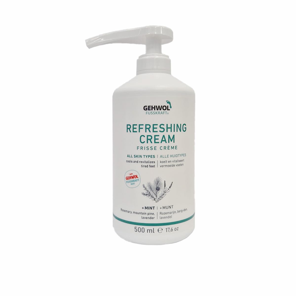 Fusskraft Foot 500Ml Natural Antisceptics - Icy Fresh Menthol