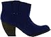 Qupid PRIORITY-53 Western Cowboy Inspired Stack Heel Basic Akle Boot Bootie