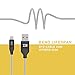 [3 PACK] BYZ iPhone Charger Lightning Cable - [3FT, 6FT, 10FT] Nylon Braided USB cable - Sync Charging Cord for iPhone X 8 Plus 8 7 Plus 7 6S Plus 6 Plus 6S 6, iPad 2 3 4 Mini, iPad Pro Air
