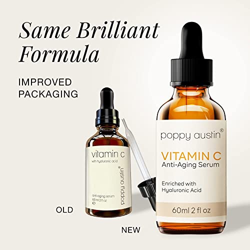 Vitamin C Face Serum with Hyaluronic Acid 2oz, Facial Serum Vitamin C