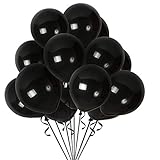 Black Balloons 100 Pcs 12 inch Latex Balloons Halloween Wedding Decoration Birthday Party Supplies Balloons