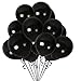 Black Balloons 100 Pcs 12 inch Latex Balloons Halloween Wedding Decoration Birthday Party Supplies Balloons