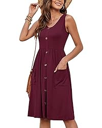 MOLERANI Women Summer Dresses Sleeveless Casual
