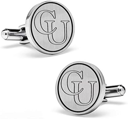 Campbell Fighting Camels Cufflinks - Sterling Silver 16mm Medium Size Round Top