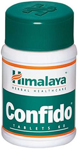Himalaya Ayurvedic Confido TABLETS for Strengthing Health Free Shipping. 60 Tablets