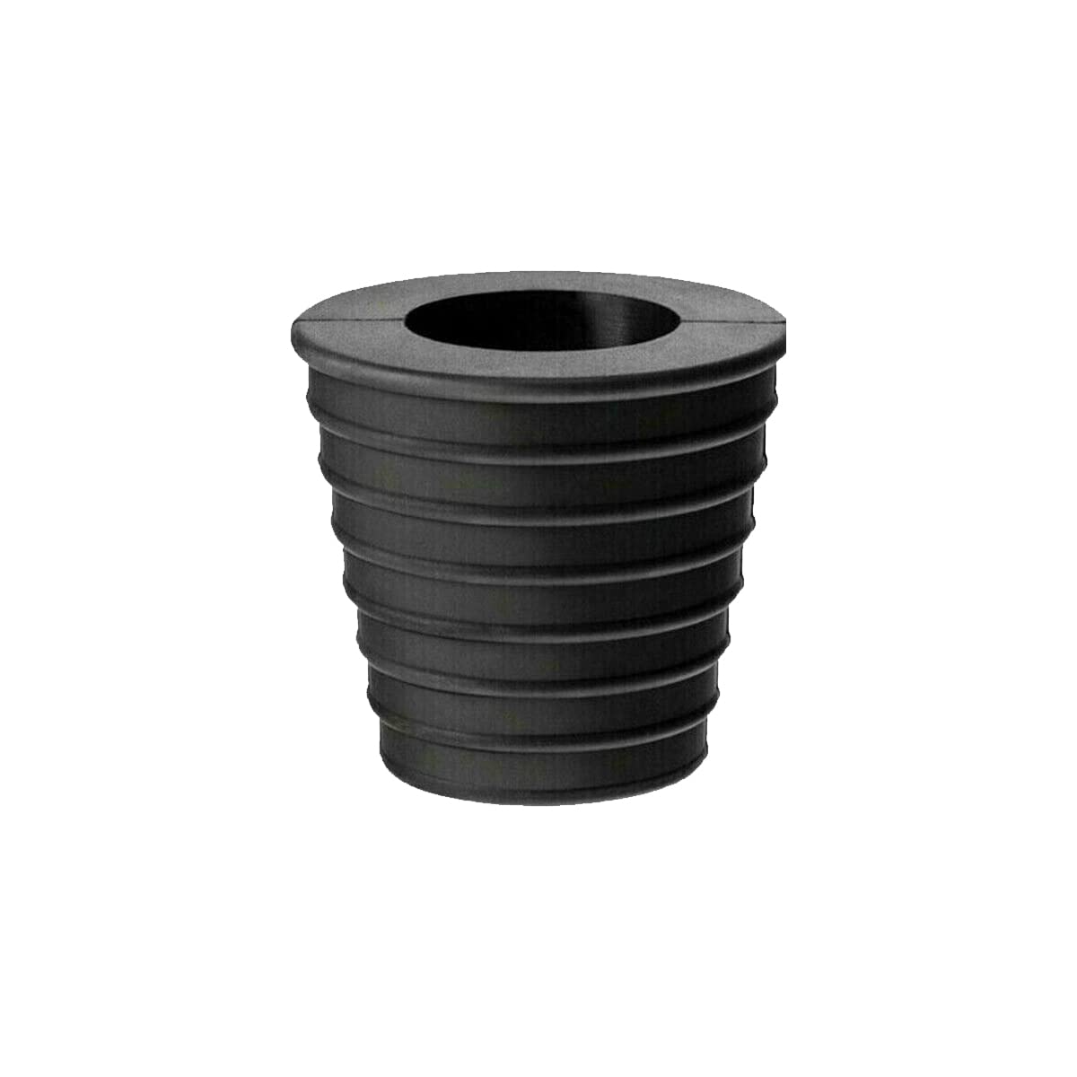 WANGCL Umbrella Cone Wedge Parasol Base Stand 1.5 Inch/ 38 mm Patio Table Hole Ring Plug for for Patio Table Hole Opening or Parasol Base Stand (Black)