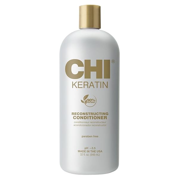 CHI KERATIN RECONSTRUCTING CONDITIONER, DELIVERS HEALTHIER HAIR, ADDS...