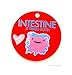 I Heart Guts Intestine Lapel Pin – It Takes Guts! IBS or GI Health Gift, Digestive Awareness, Gut Health Support, Funny Enamel Pin for Patients or Providers