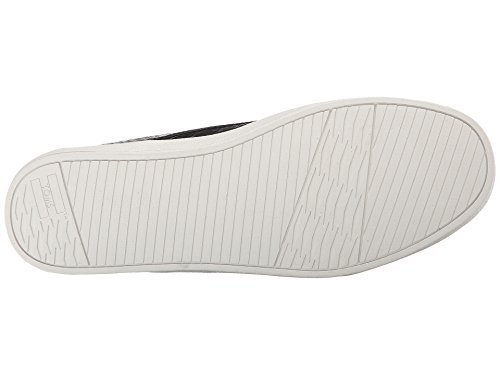 toms black croc embossed leather