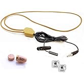 EDIMAEG A780 Battery Life 8 Hours Spy Earpiece with Neckloop No Amplifier Work in Quiet Place