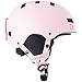Retrospec Traverse H1 Ski & Snowboard Helmet, Convertible to Bike/Skate, Matte Pink, Medium (55-59cm)