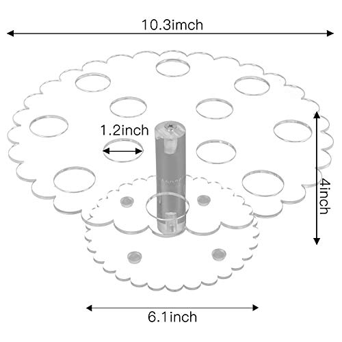 1 AILELAN+Holder+Clear+Acrylic+Cream