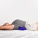 Cushie Pillows 11 inches x 8 inches x 6 inches Microbead Bolster Squishy/Flexible/Extremely Comfortable Pillow - Purple