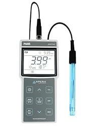 ph400s Medidor portátil de pH Kit, rango de 0,01 pH precisión,  2.00 a 19,99 PH, GLP (500 de gestión de datos Grupos de almacenamiento de datos), salida de datos USB