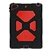 IPad Air 2 Case,IPad 6 Case,Aceguarder New Design[Waterproof][Shockproof][Scratchproof][Drop Resistance]Protective Cover Case With Kickstand For IPad Air2/IPAD6 (2015) (Black-Red)