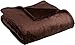 Northpoint Thesis, Cashmere Plush Velvet Throw, Chocolate