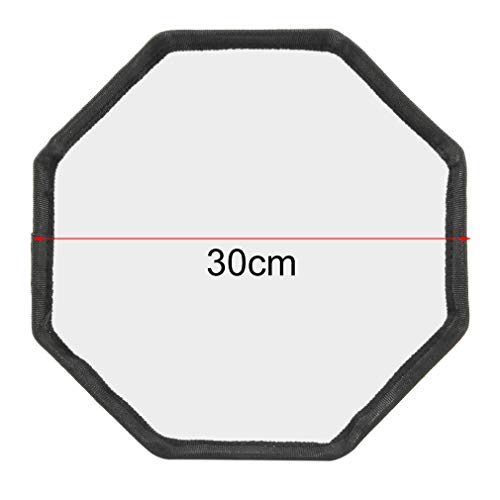 FidgetFidget 30cm Umbrella Softbox Reflector for Photo Studio Light Flash Speedligh