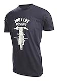 Troy Lee Designs Mens Racer Dayz Short-Sleeve Shirt X-Large Smoke