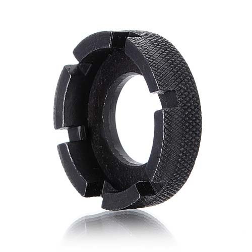 Polymer True Utility Bicycle Wheel Wrench Adjuster Tool Bike Spoke Spanner 40mm(B;ack)