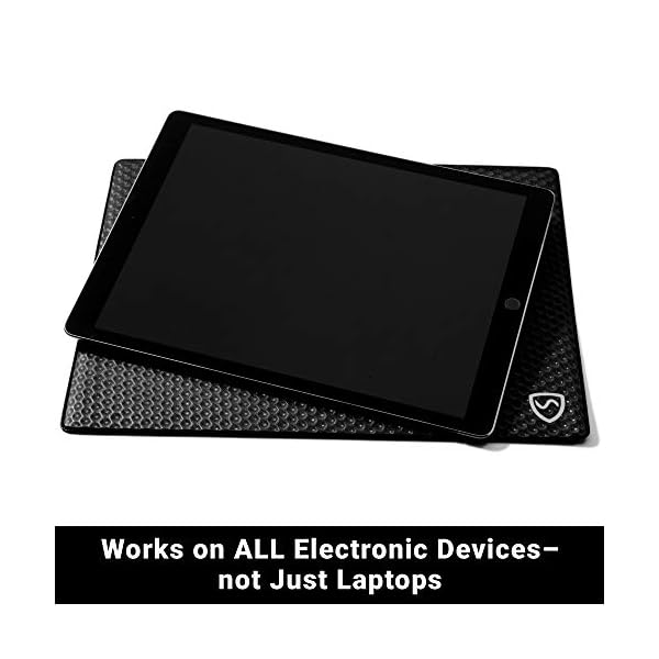 SYB-Laptop-Pad-EMF-Radiation-Protection-Shield-Heat-Blocker-for-Laptops-up-to-14-Smoke-Grey SYB Laptop Pad, EMF Radiation Protection Shield & Heat Blocker for Laptops up to 14" (Smoke Grey)