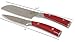 Superior Quality Emeril Lagassee Kitchen Knife 3 Pc. Set with 2 Knives & Sharpener, 3.5