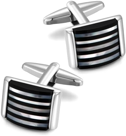 Amazon.com: Montblanc Cufflinks 112896 112896 Brand, Única, Metal