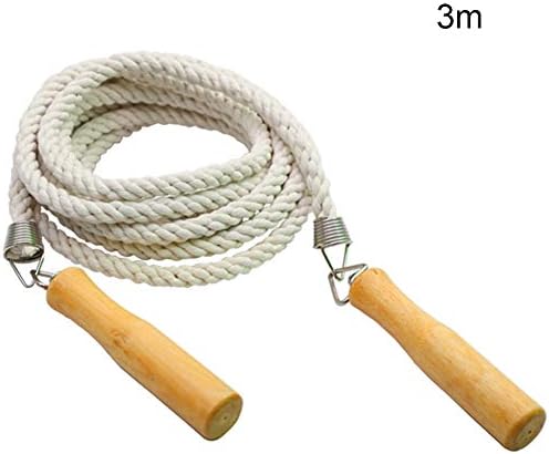 Domo なわとび 大縄跳び ワイヤー縄跳び 団体 長縄跳び 競技 練習用 木柄 脂肪燃え 筋トレ 子供用縄跳び 耐久性 スポーツ用品 室内 屋外 学生 大人 子供用 3ｍ 5ｍ 10ｍ B086phjmmm 8円 100 品質保証 Salenew大人気 日本全国 送料無料 セールsale Off 格安sale