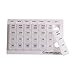 HealthSmart Weekly 7-Day Pill Organizer Medication Planner, Clear