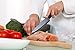 Ceramic Chef Knife, CUSIBOX Ultra Sharp Professional 6-Inch Ceramic Kitchen Chef's Knife with Sheath Cover (Black)