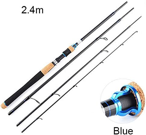 Valigrate Outdoor fishing supplies Carbon Fiber Fishing Rod Ultralight Portable Hard Pole Cork Handle Casting Fishing Rods