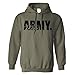 zerogravitee Army Wife Heart Hooded Sweatshirt