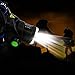 Amerzam Led Headlamp,3 Modes Super Bright LED Rechargeable Headlight with Rechargeable Batteries, Car Charger, Wall Charger and USB Cable for Outdoor Camping Hunting Running Hiking