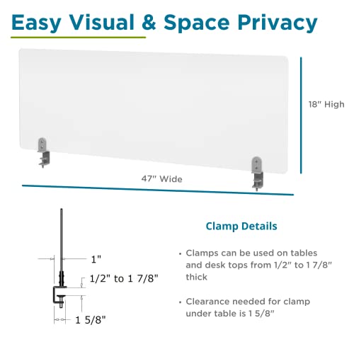 VaRoom Desk Divider and Desk Dividers for Students. Desk Privacy
