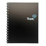 A5 Dotted Notebook Spiral Bullet Journal Dot Grid Book | 6 x 8 inch, Premium 120gsm Paper