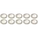 Prime Ave Aluminum Oil Drain Plug Washer Gaskets 14mm For Acura & Honda Part# 94109-140-00 (Pack of 10) primary